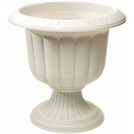 Plastic Planter, Classic Urn, Stone Resin, 19-In.