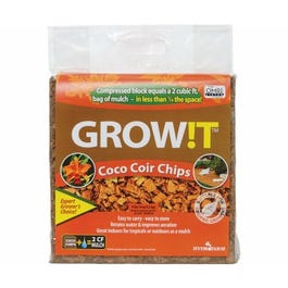 Coco Coir Planting Chips, Organic, 9.15-Lbs.