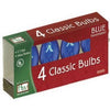 Christmas Lights Replacement Bulb, C7, Blue Transparent, 4-Pk.