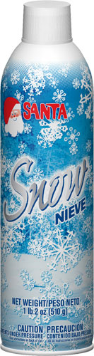 Chase Santa® Snow Decoration Spray (18 oz - 510 g)