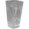 Novelty ArtStone Ella 7 In. W. x 19.5 In. H. x 7 In. L. Gray Resin Planter