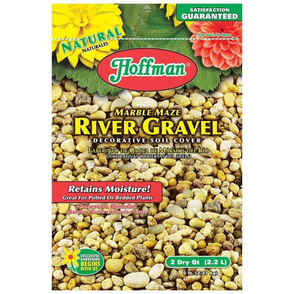 Hoffman Marbel Maze River Gravel (2 Quart)