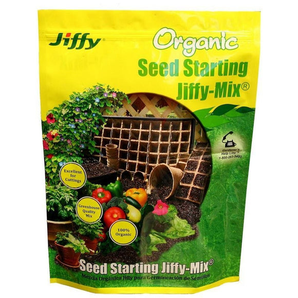 Jiffy Natural and Organic Seed Starting Jiffy- Mix (16 QT)
