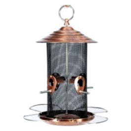 Copper Mixed Seed Bird Feeder